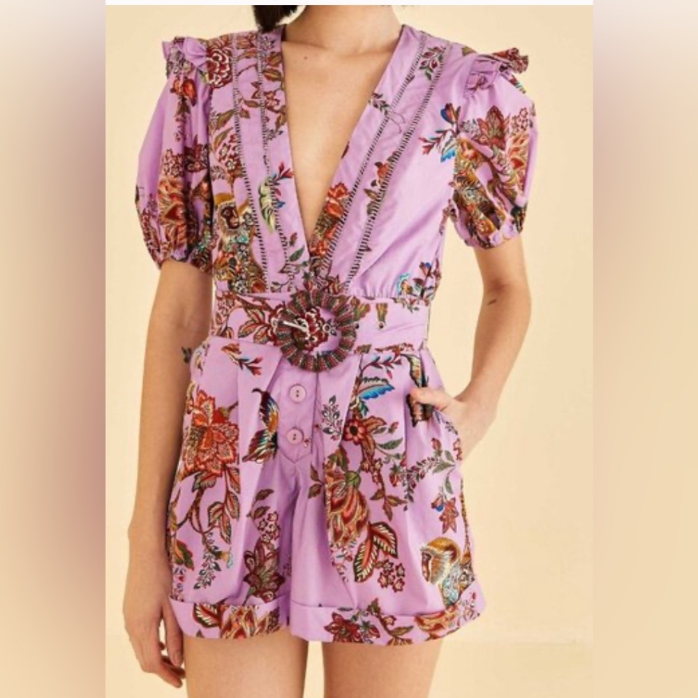 New Farm Rio Lilac Romper
